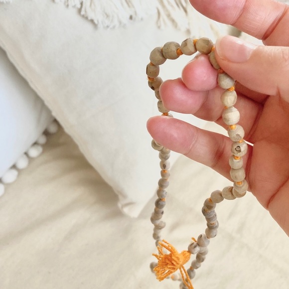 INDIAN TULSI 108 MALA Necklace 28” NEW - Picture 6 of 6